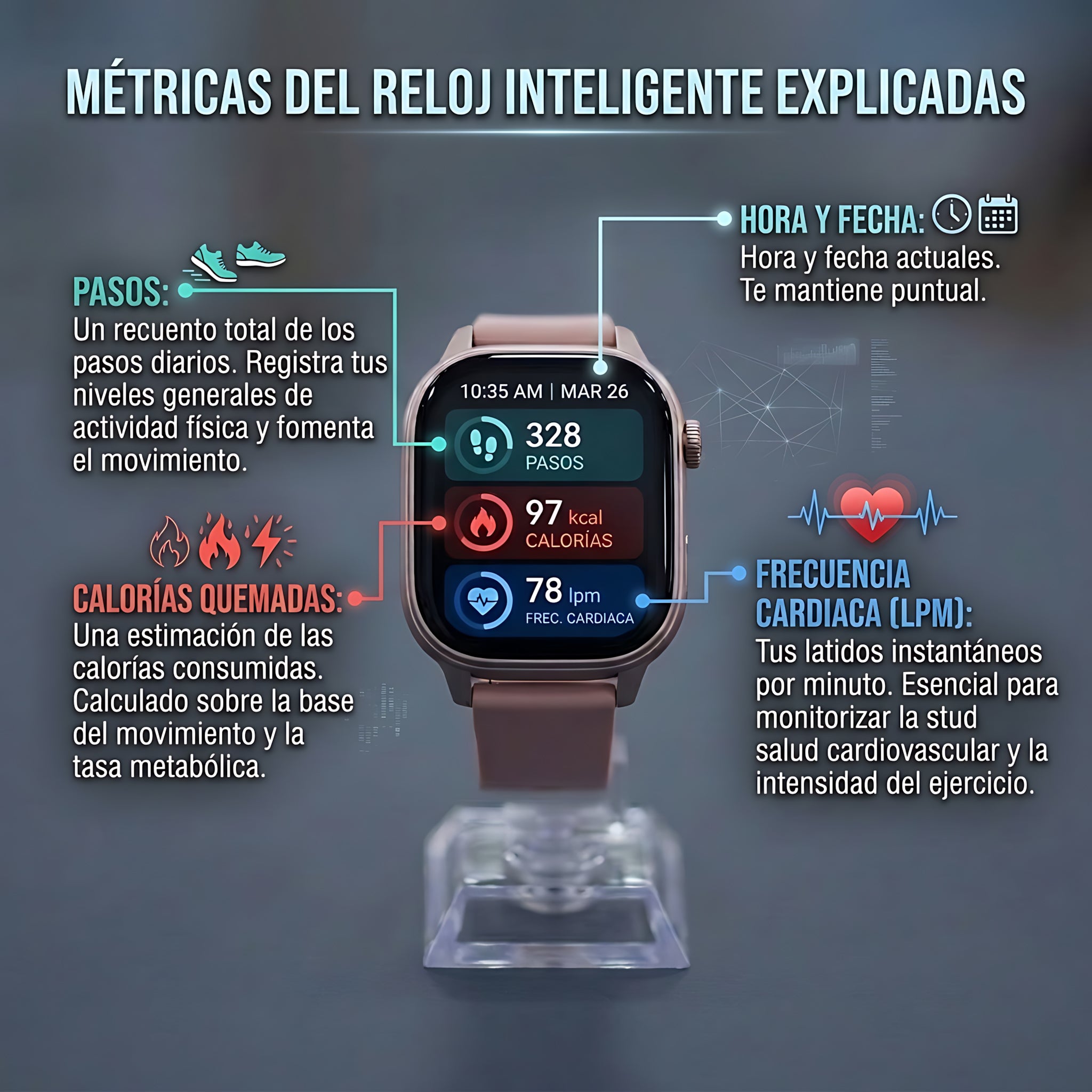 Reloj Inteligente Smart Watch Moreka R13  IP68