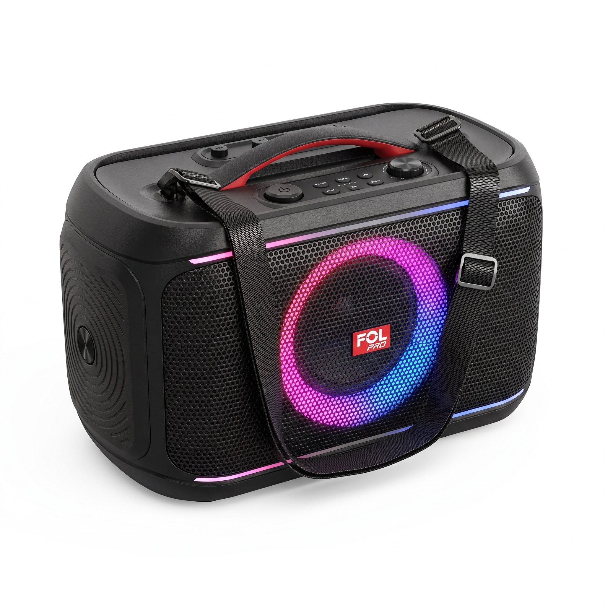 Bocina TWS Bluetooth FOL FS-R309 Microfono Party Box