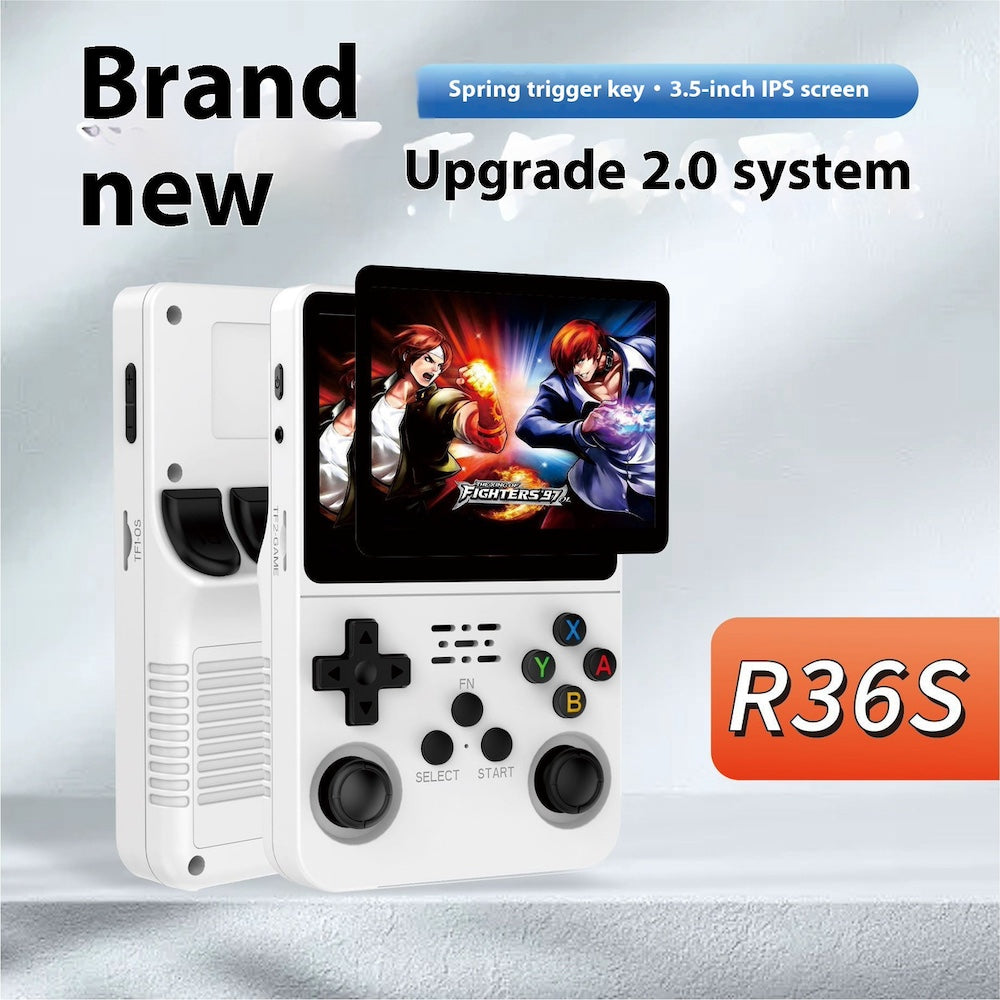 Consola de juegos portátil R36S 3.5 pulgadas retro 32 GB+64 GB r36s