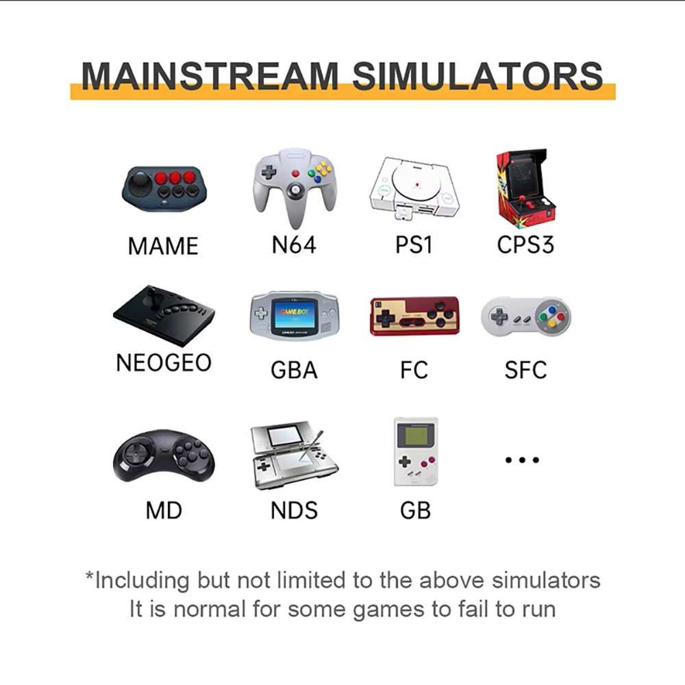 Consola de juegos portátil R36S 3.5 pulgadas retro 32 GB+64 GB r36s