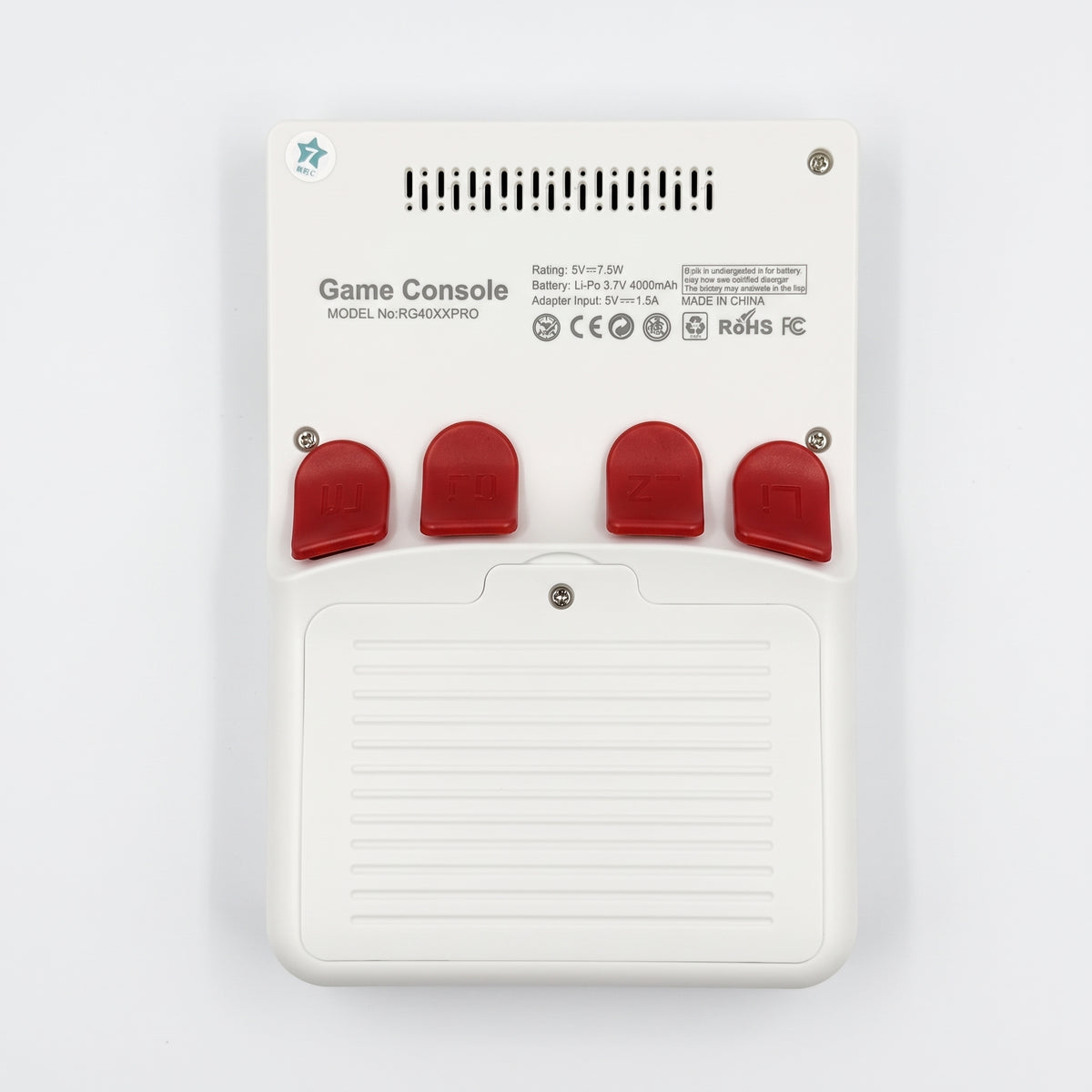 Consola Portátil R40XX Pro con Pantalla de 4.2 Pulgadas, Salida HD y Más de 20 Emuladores