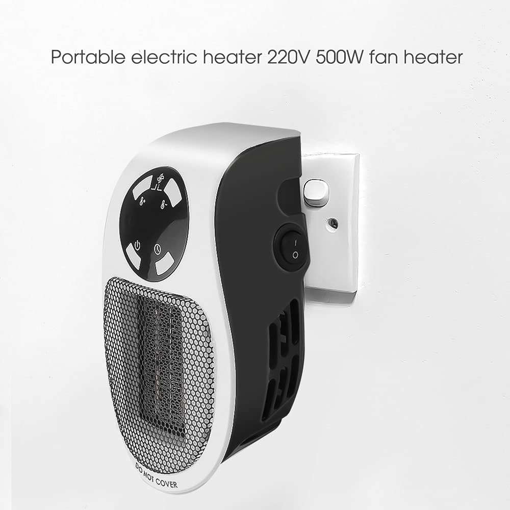 Calentador eléctrico portátil de 500 W de Pared RJG-023