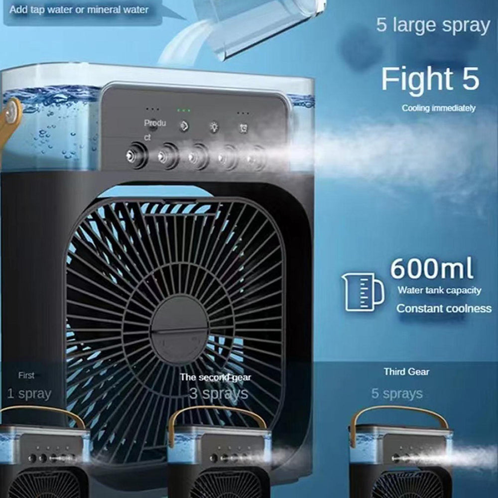 Clima Enfriador De Aire Mini Ventilador Frio Portatil Moreka SF112