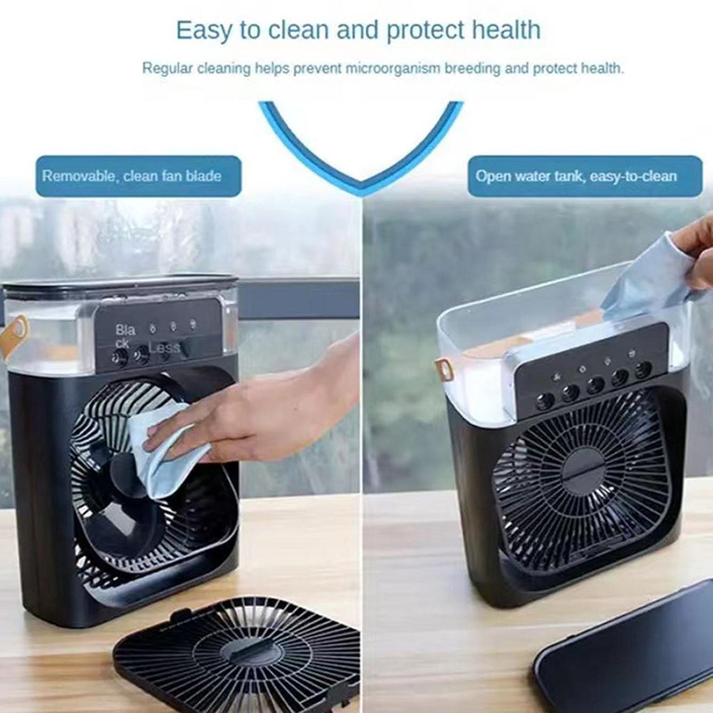 Clima Enfriador De Aire Mini Ventilador Frio Portatil Moreka SF112