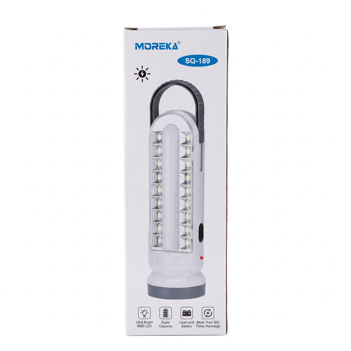 Lámpara LED de Emergencia Moreka SQ-189 Campamento y Linterna Integrada