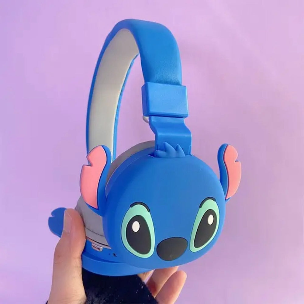 Audífonos Diadema Bluetooth Stitch Inalámbrico Plegable