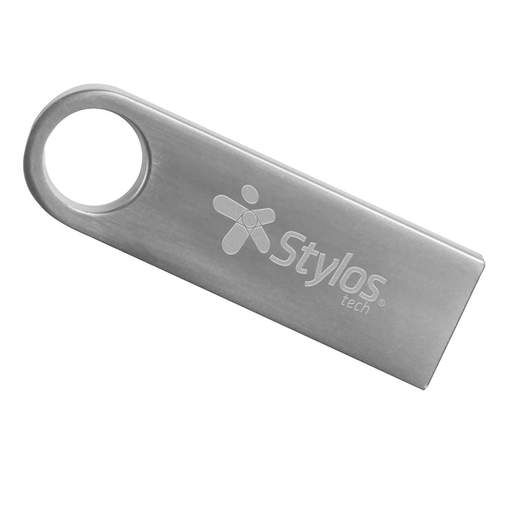 Memoria USB 8GB Stylos Tech Metalica  USB 2.0 garantía de por vida