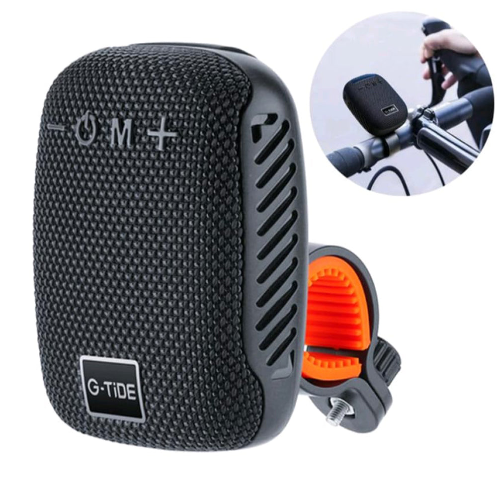 Bocina Moto Bluetooth G-TIDE SV01 TF Card Radio FM 500mAh Resistente al agua IPX6