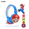 Audífonos Diadema Bluetooth  Mario Bros Inalámbrico Plegable