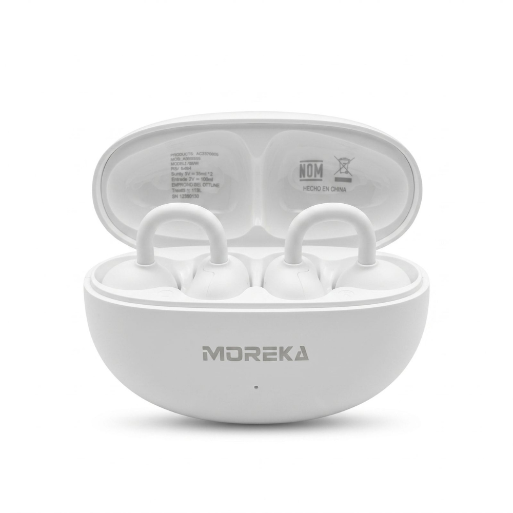 Audífonos Tipo Arete Moreka E604 Estilo y Libertad con Sonido de Alta Calidad