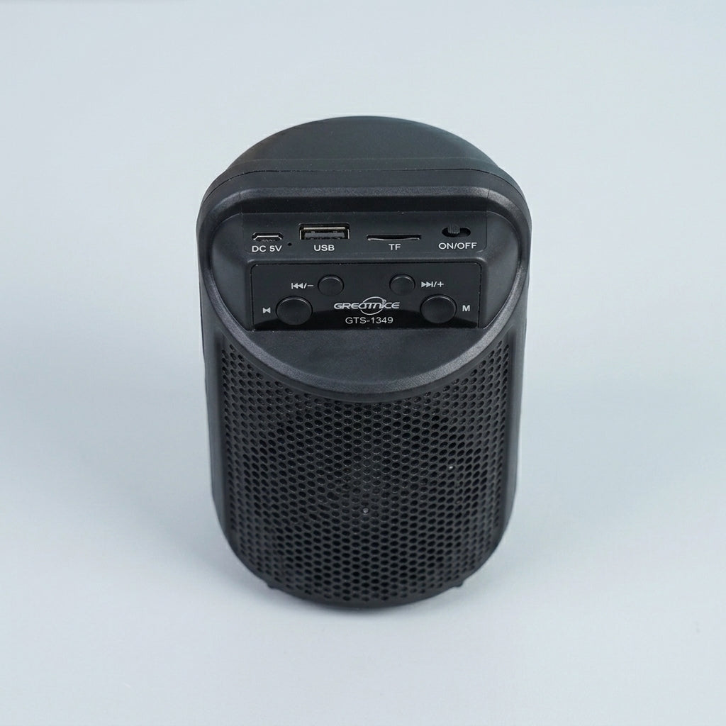 Bocina Bluetooth Recargable Greatnice GTS-1349 Inalámbrica USB RADIO FM 5W
