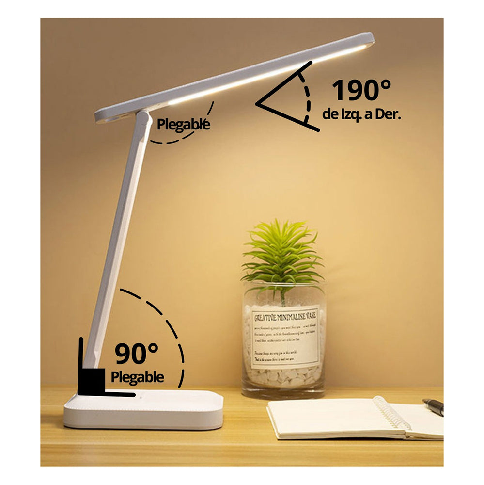 lámpara de escritorio cargador inalámbrico rápido 15W TD10-LED