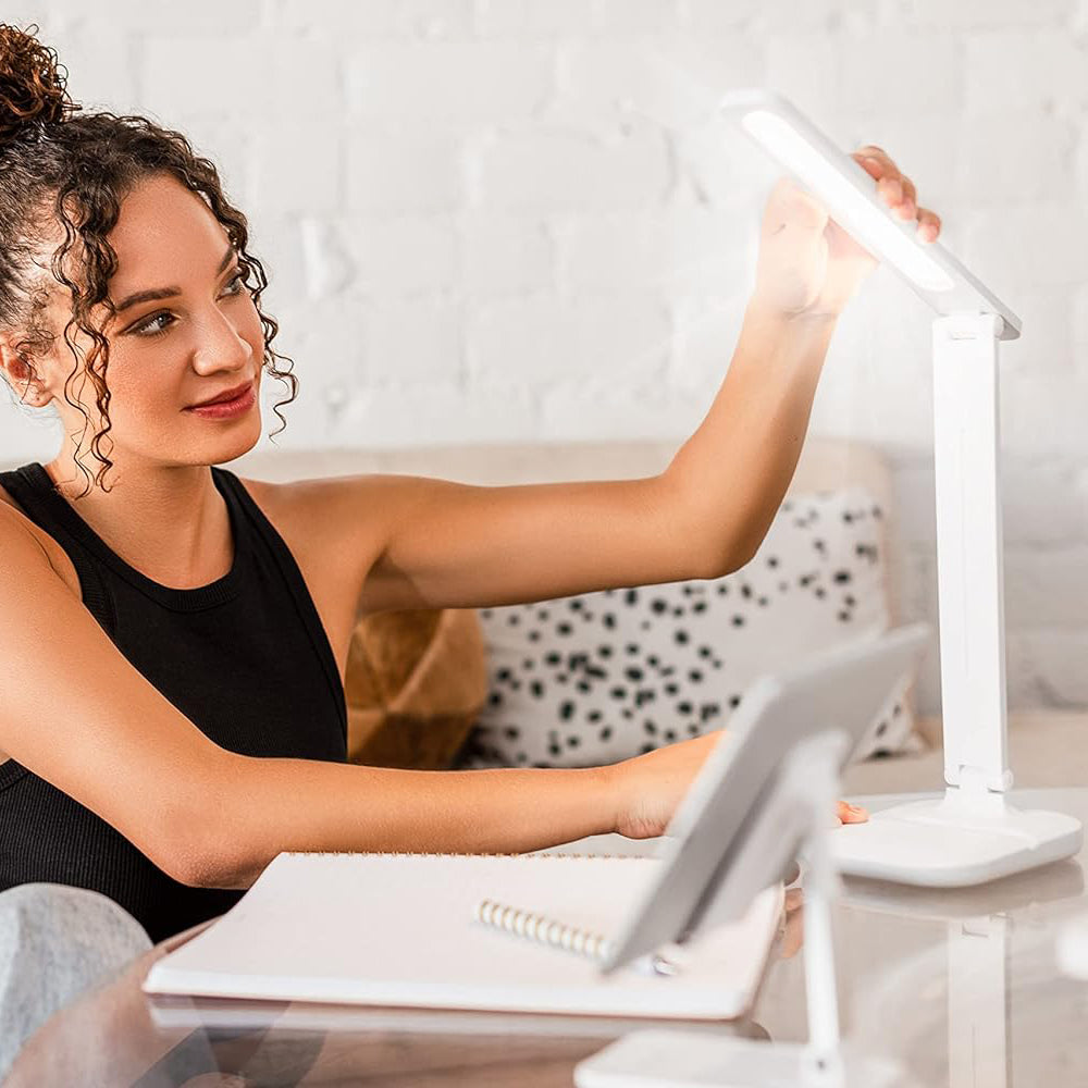 lámpara de escritorio cargador inalámbrico rápido 15W TD10-LED