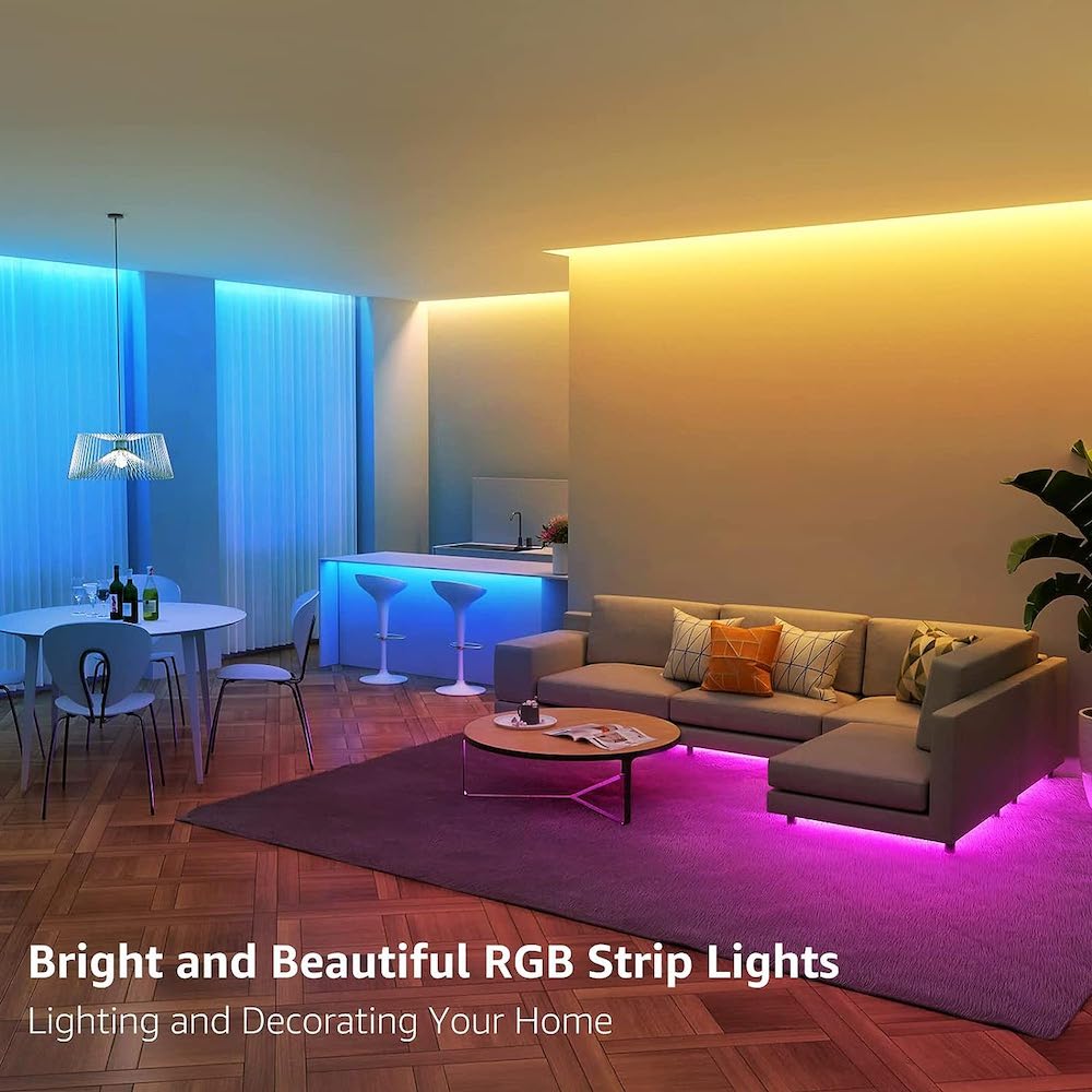 Tira Luz Led Colores Moreka 28355, 5m 2835 Rgb Con Control 24 Botones