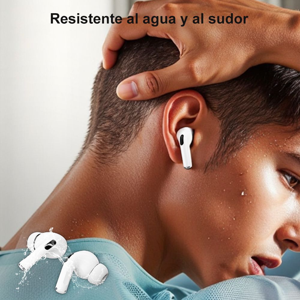 Audífonos Bluetooth Traductor IA A9 Táctil Modo Altavoz