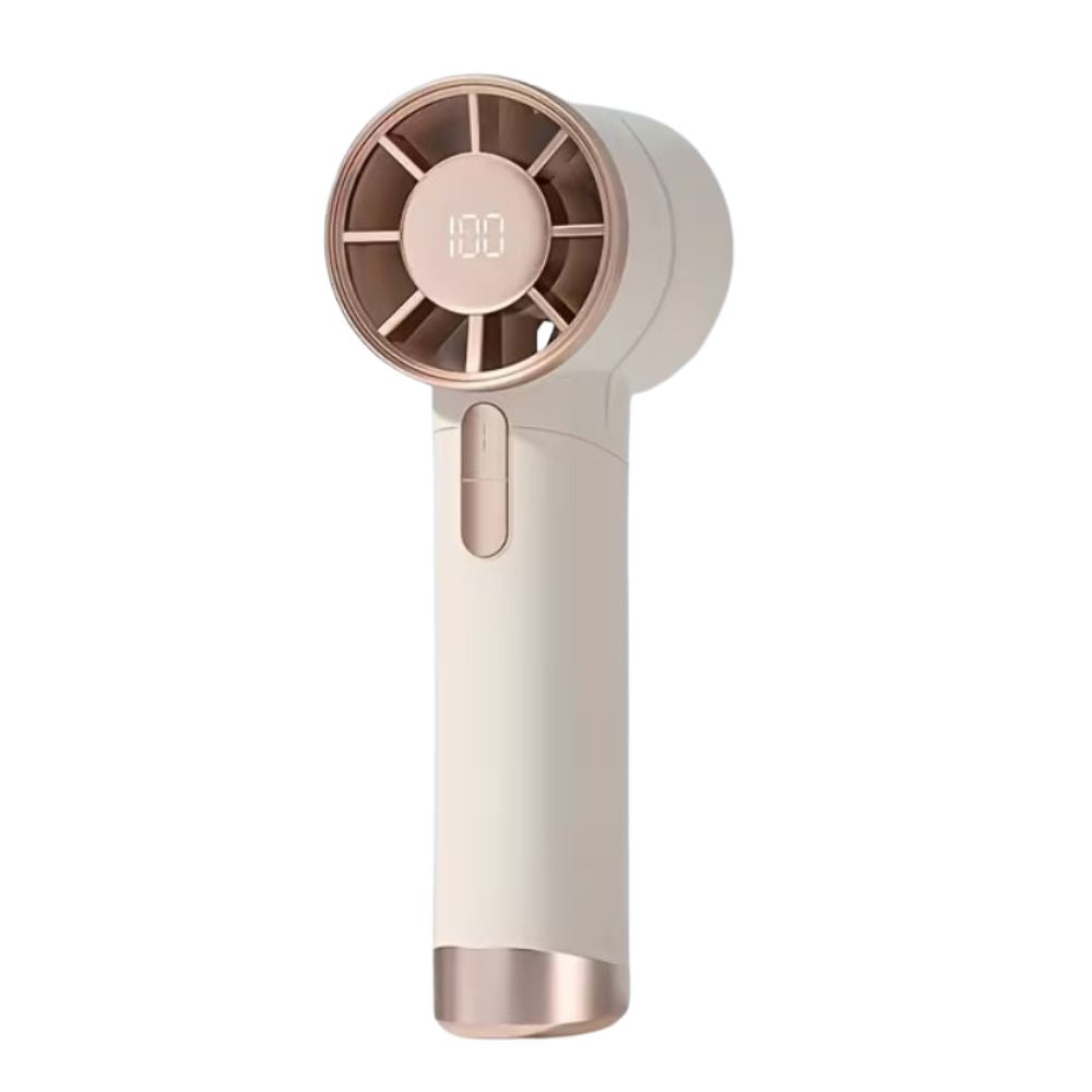 Ventilador Portátil de mano Frescura 100 velocidades 3000mAh Pantalla LED XFS-202