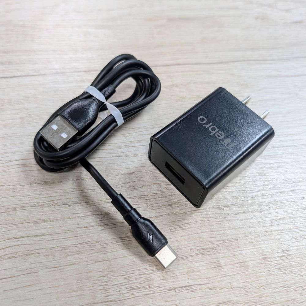 Cargador USB cable tipo C 1m 2.4a carga rápida Nebro VGA-009