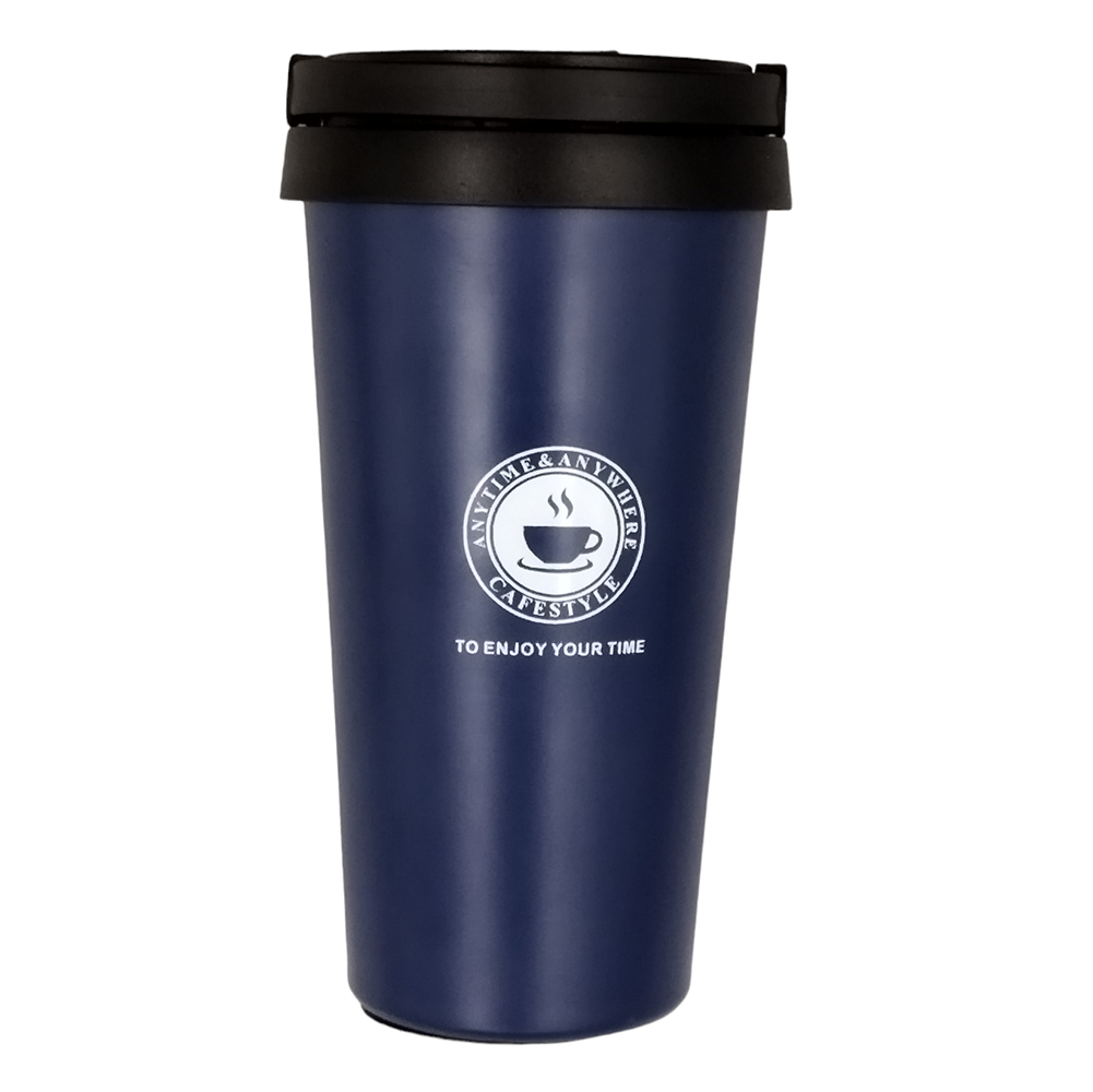 Taza de viaje de acero inoxidable con tapa a prueba de fugas 17 oz CB-004