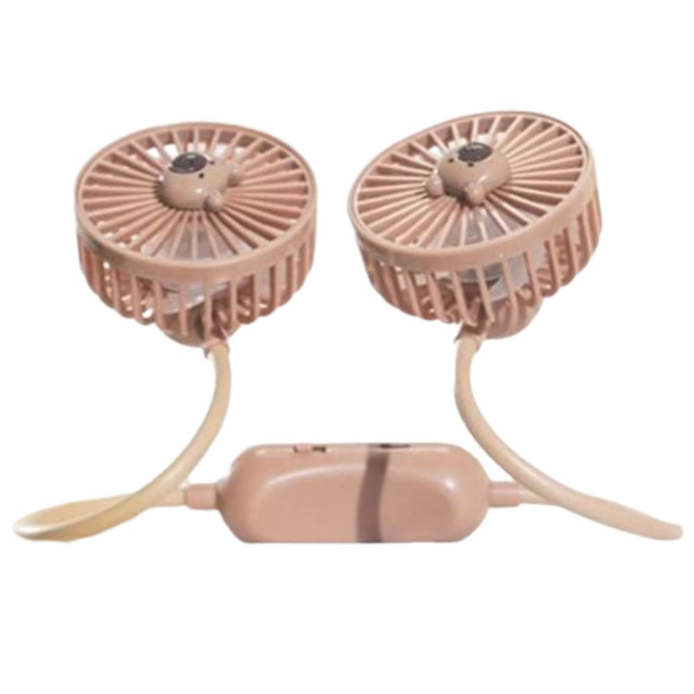 Ventilador Portátil de Cuello Frescura 360° 2 velocidades 500mAh SMA5A