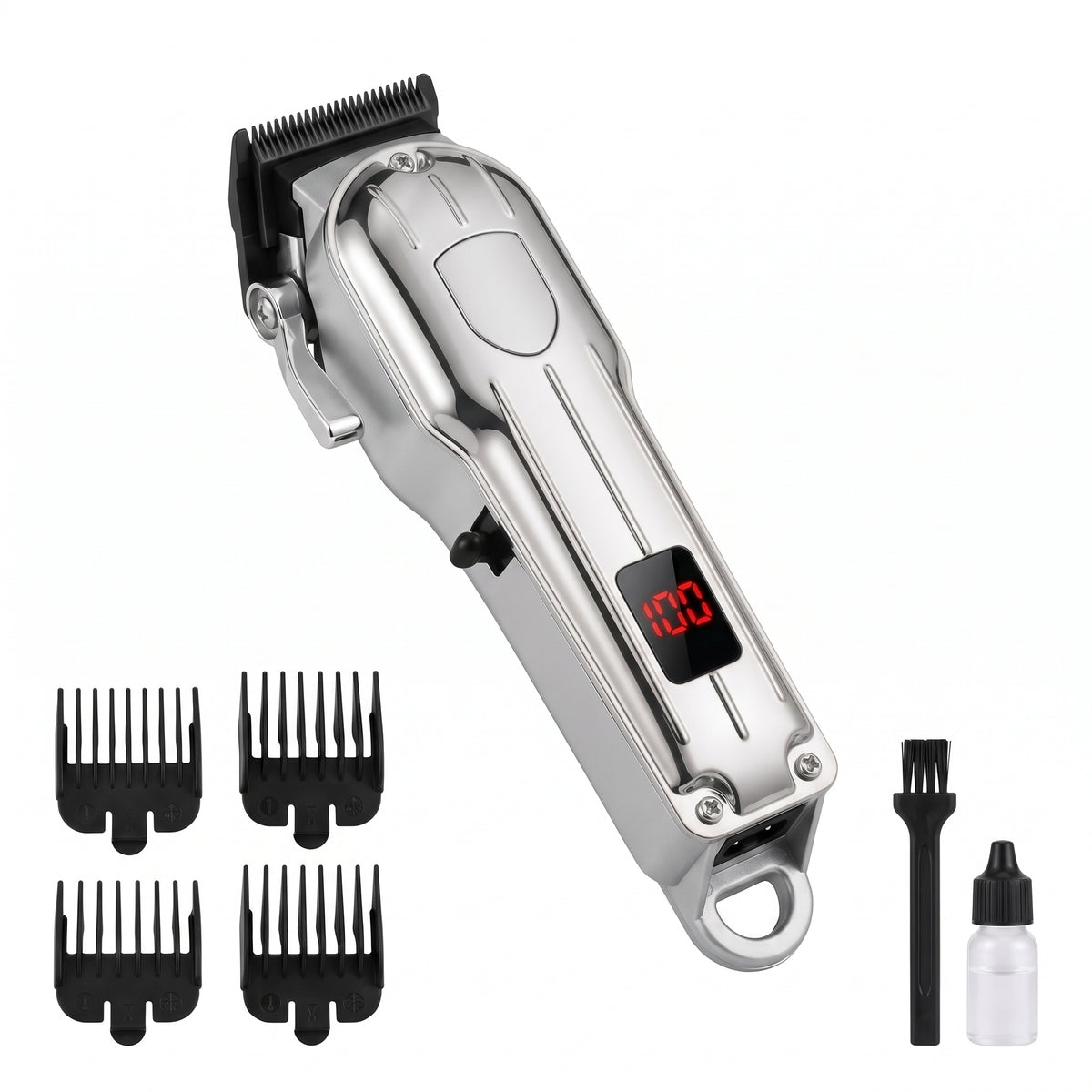 Cortadora de Pelo Profesional Moreka W-44 4 Peines Carga USB
