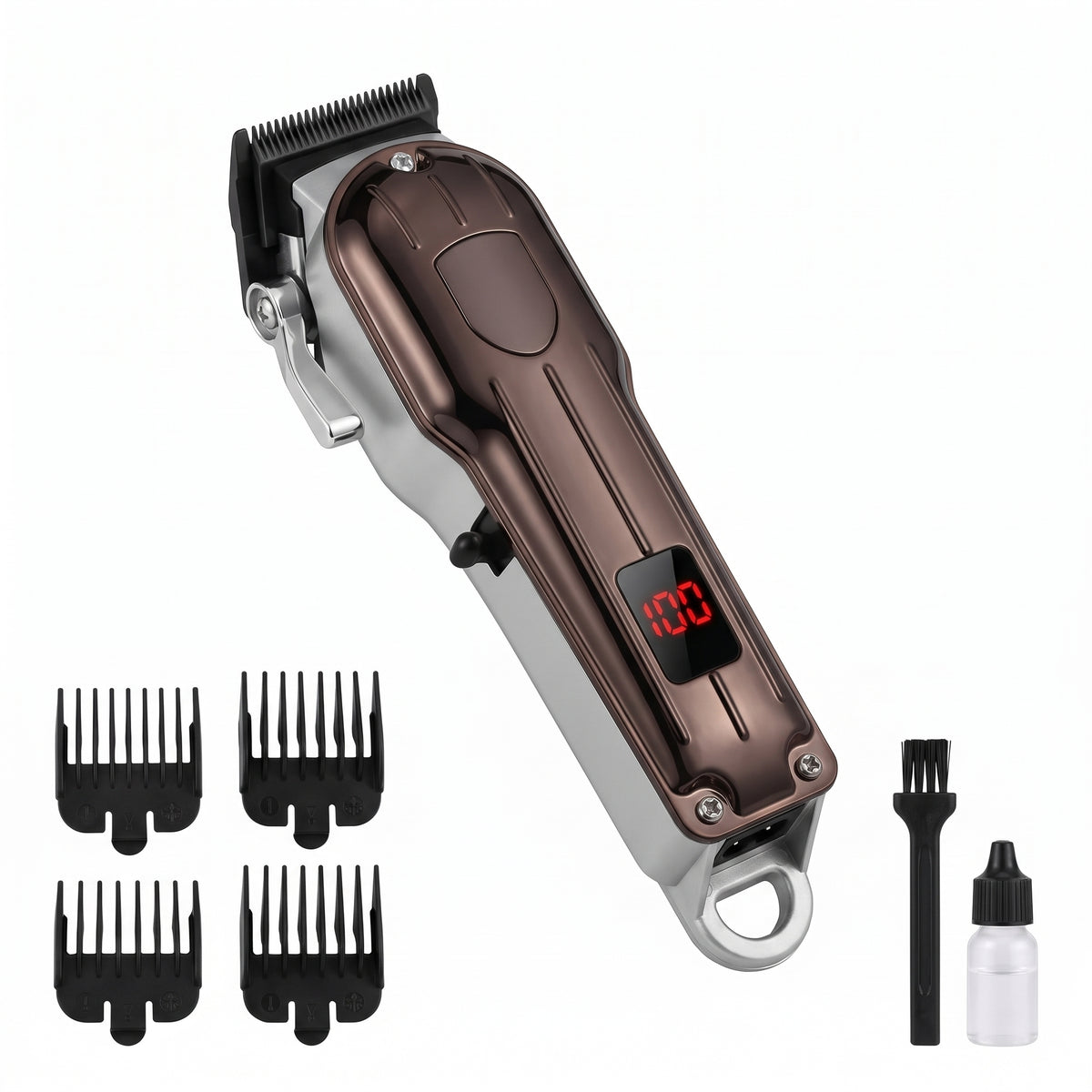 Cortadora de Pelo Profesional Moreka W-44 4 Peines Carga USB