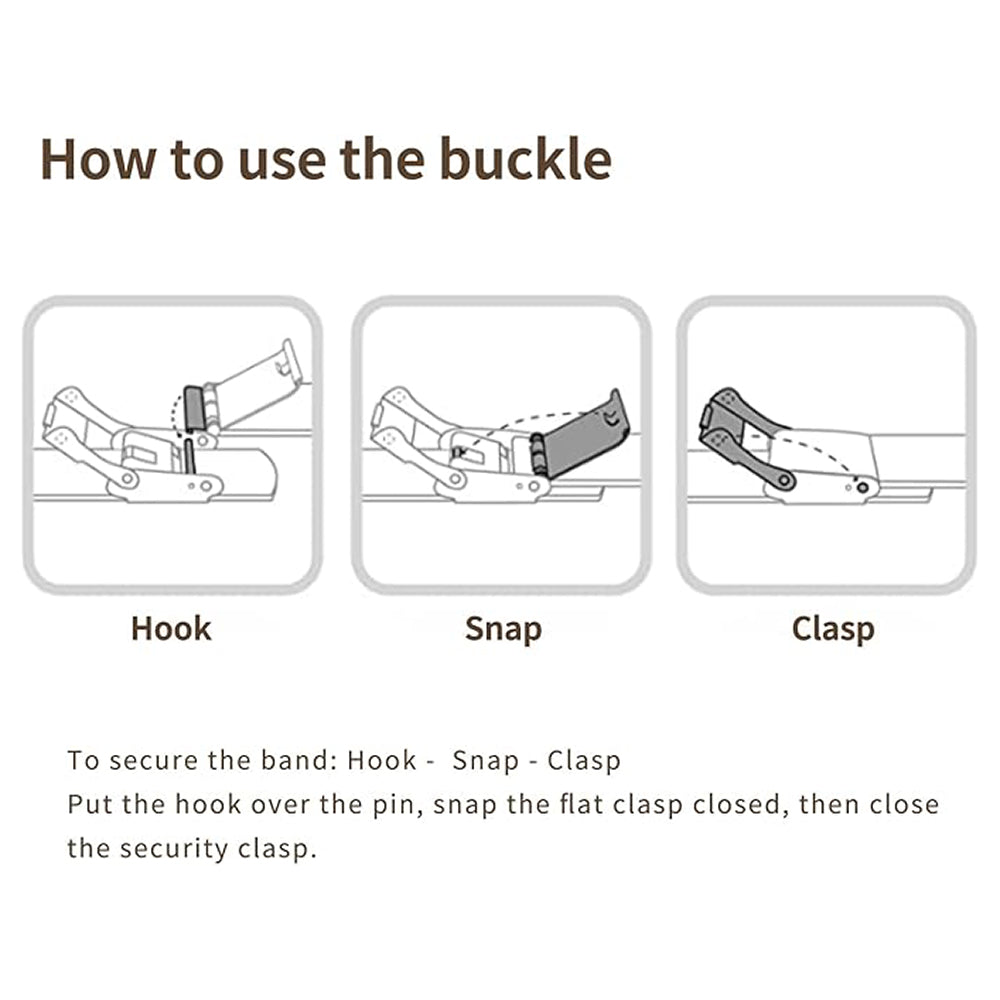 Correa G-TIDE para reloj smartwatch 22mm acero mod. WM22H1