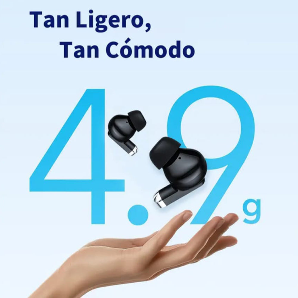 Audífonos Bluetooth Cancelación de Ruido Sport 30mAh + estuche 300mAh IPX4 G-TIDE L22