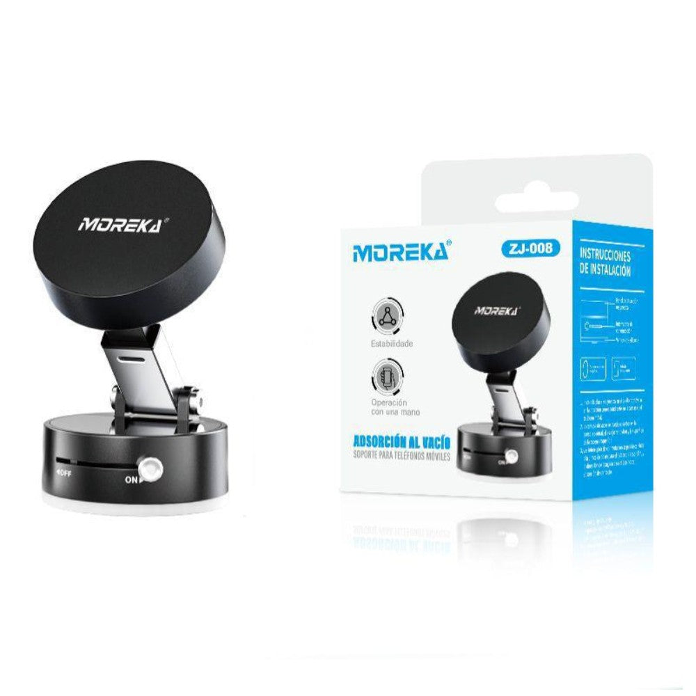 Soporte para Celular succión al vacío Magnético Moreka ZJ-008