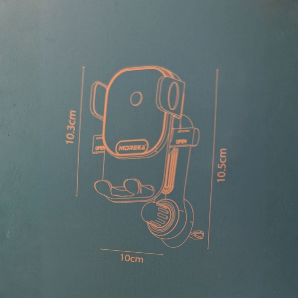 Soporte Automóvil Rendija Ventilación Rotación 360° Moreka Modelo ZJ-012