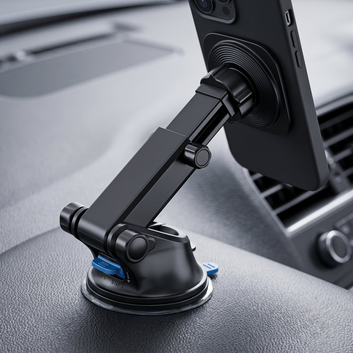 Soporte Magnético para Auto Moreka ZJ-022 con Giro 360° y Altura Ajustable