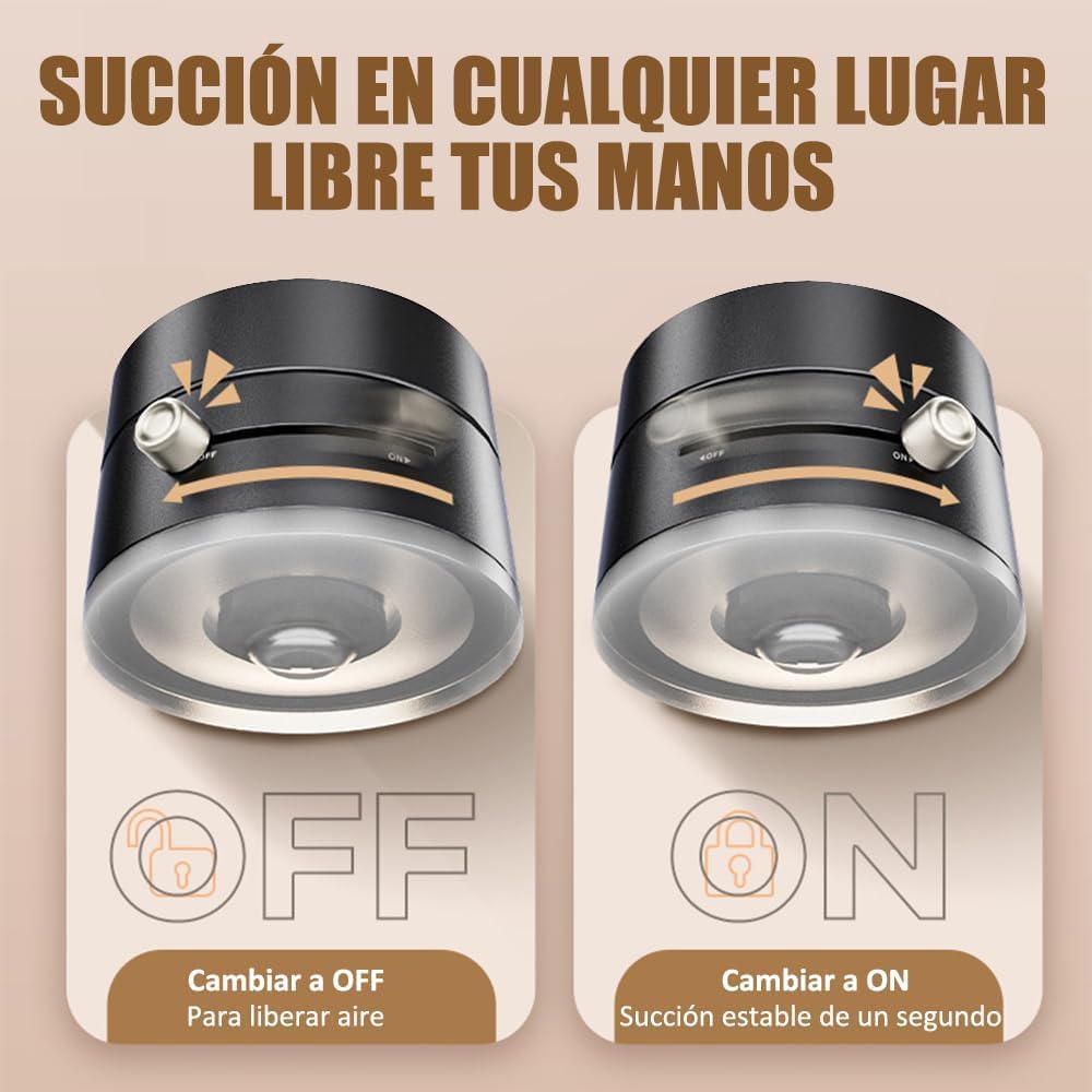 Soporte para Celular succión al vacío Magnético Moreka ZJ-008