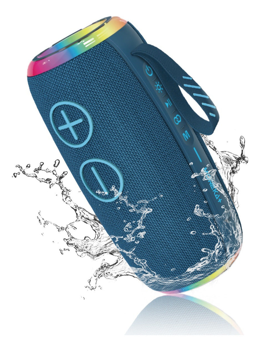 Bocina Moreka+ A20 20W 3600mAh Bluetooth, TF Card, Radio FM, USB Contra Agua IPX6