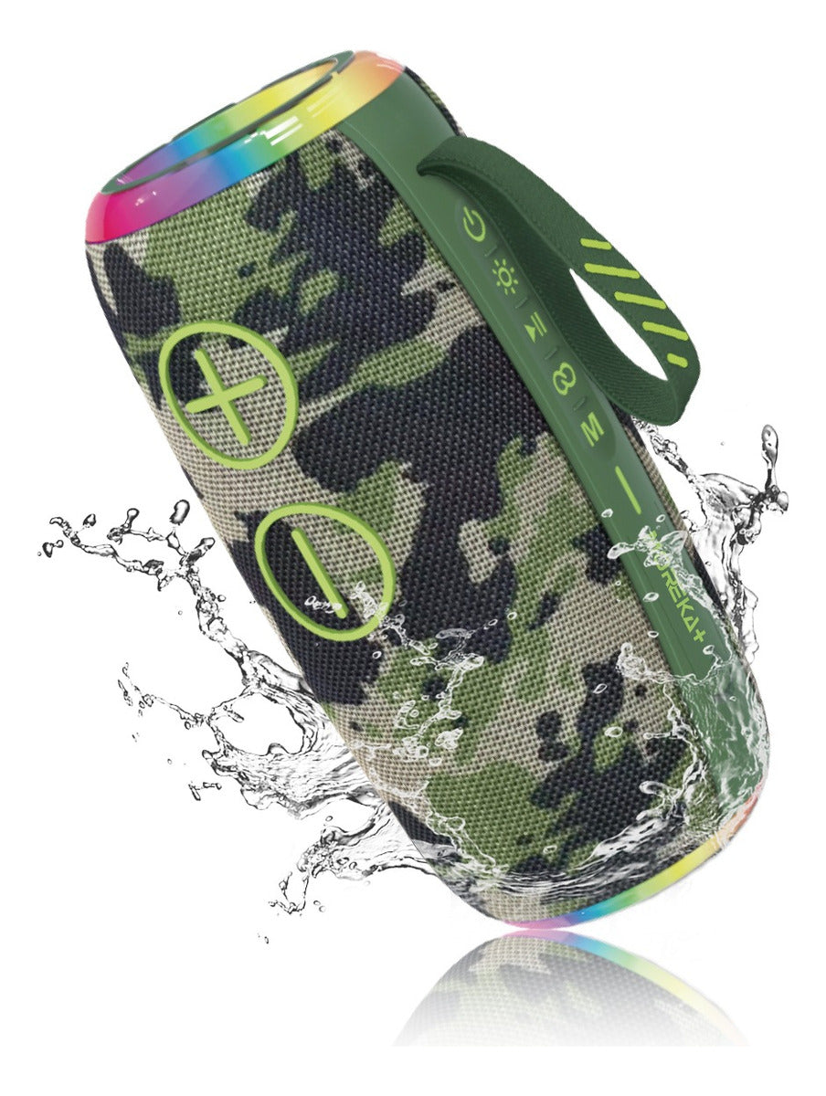 Bocina Moreka+ A20 20W 3600mAh Bluetooth, TF Card, Radio FM, USB Contra Agua IPX6