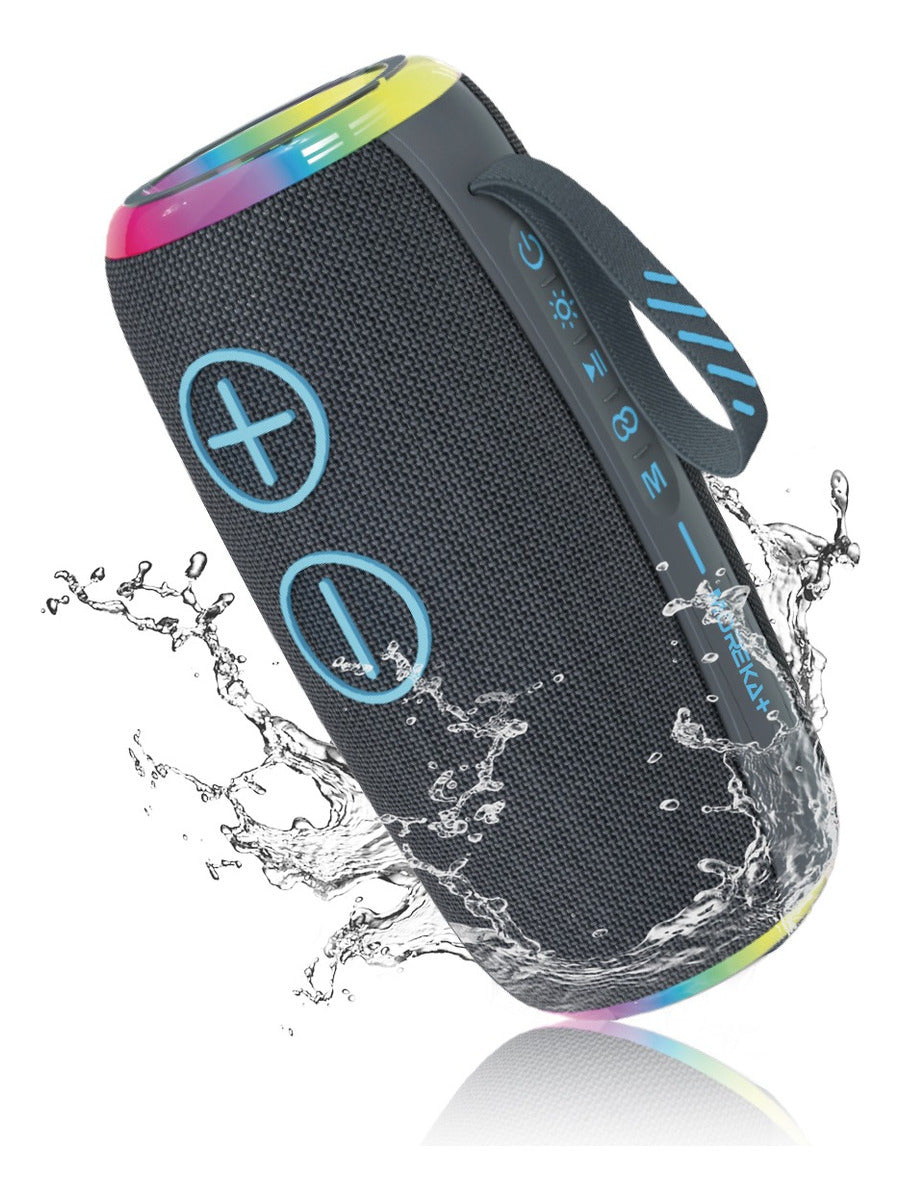 Bocina Moreka+ A20 20W 3600mAh Bluetooth, TF Card, Radio FM, USB Contra Agua IPX6