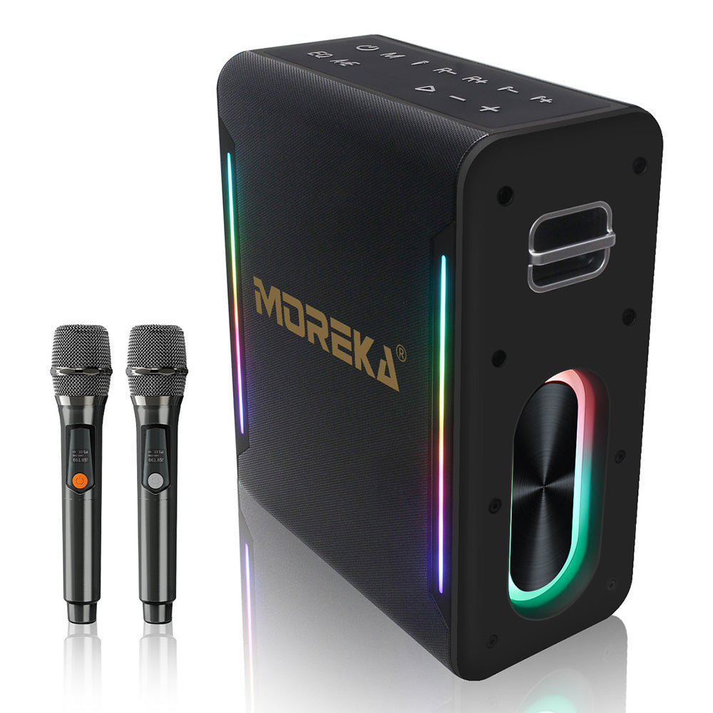 Bocina Moreka A29 80W 6000mAh 5-6 hrs de bateria Bluetooth, Contra Agua IPX5