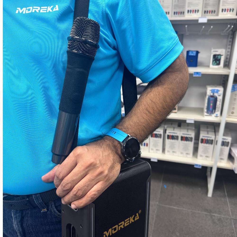 Bocina Moreka A29 80W 6000mAh 5-6 hrs de bateria Bluetooth, Contra Agua IPX5