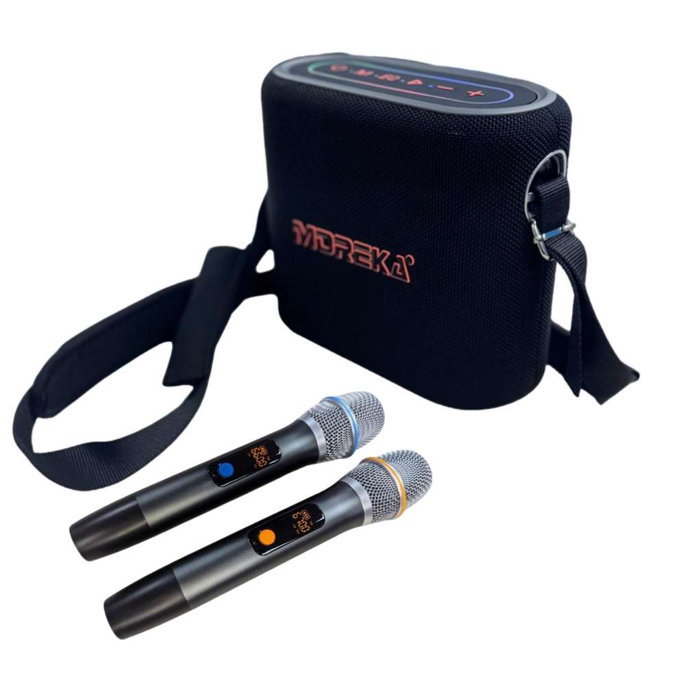 Bocina Moreka A30 80W 6000mAh 6 hrs de bateria Bluetooth, Contra Agua IPX5