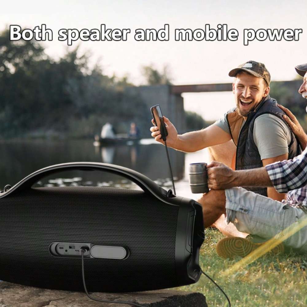 Bocina Moreka A36 120W 8000mAh 6-8 hrs de bateria Bluetooth