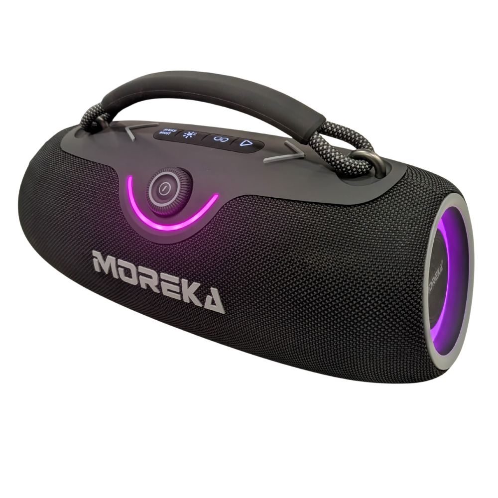 Bocina Moreka A42 80W 40W+40W 8000mAh 6hrs de bateria Bluetooth IPX6