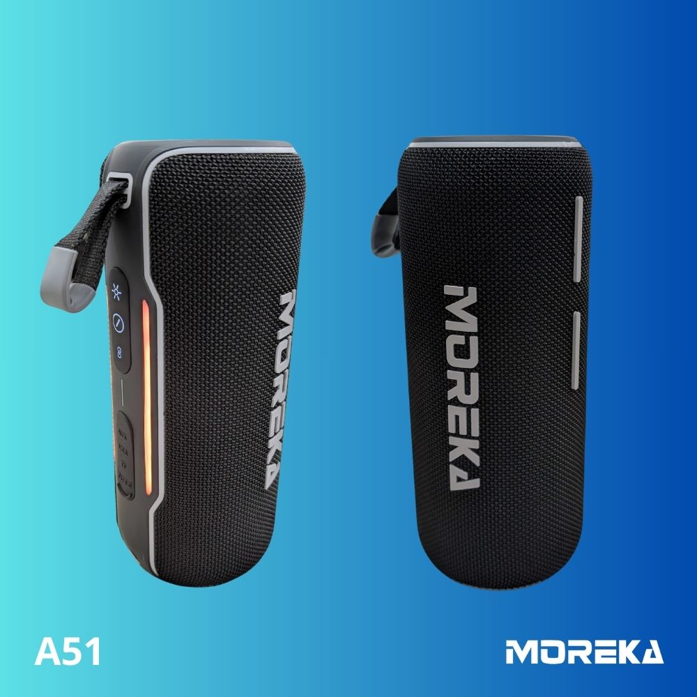 Bocina Moreka A51 30W 15W*2 3600mAh 8hrs de bateria Bluetooth IPX6