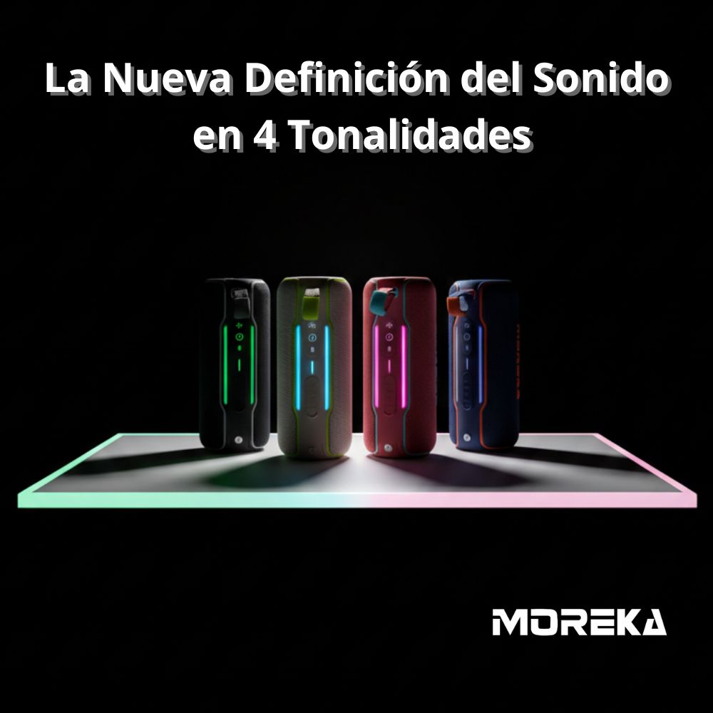 Bocina Moreka A51 30W 15W*2 3600mAh 8hrs de bateria Bluetooth IPX6
