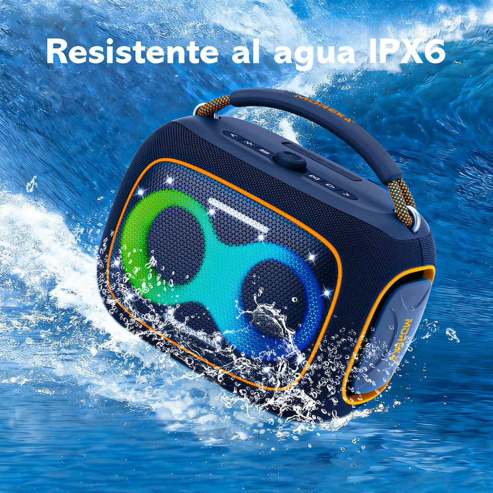 Bocina Moreka A55 120W 12000mAh 8hrs de bateria Bluetooth IPX6