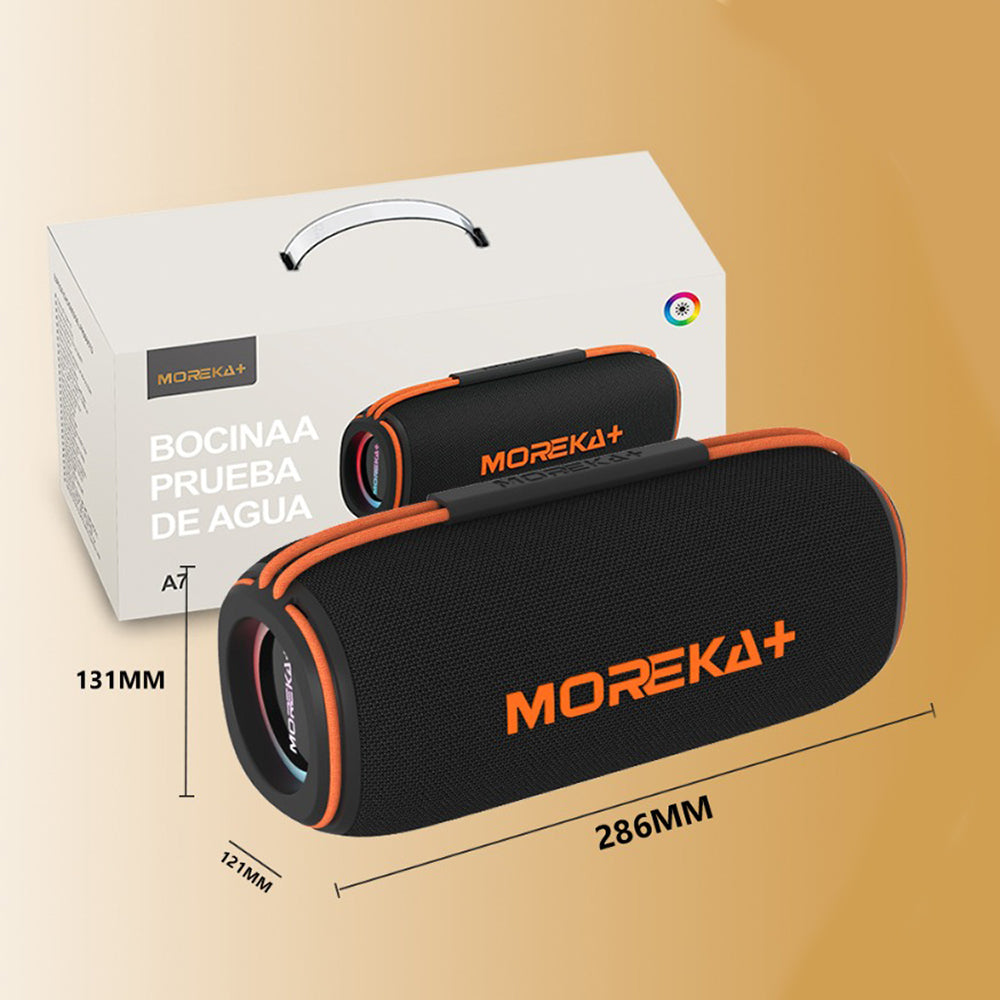 Bocina Moreka+ A7 60W, Bluetooth, TF Card, Radio FM, USB Contra Agua