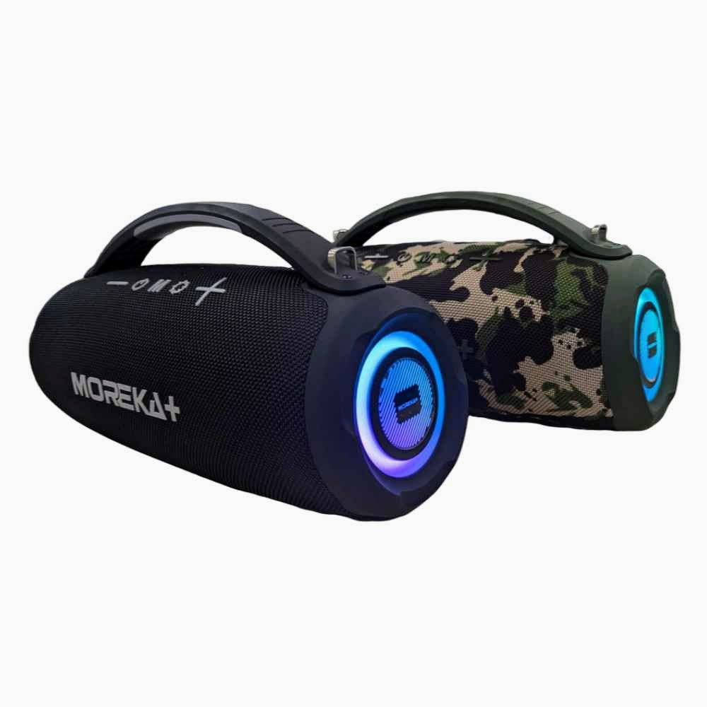 Bocina Moreka+ A8 60W 4500mAh/7.4V Bluetooth, TF Card, Radio FM, USB Contra Agua IPX6