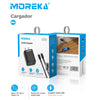 Cargador 40W Moreka AC110 2 puertos PD20W y QC 3.0 20W Cable C-C 1M