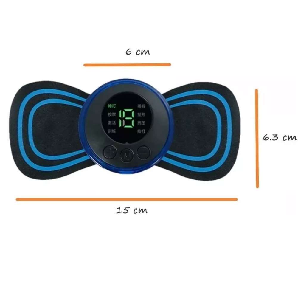 Masajeador Eléctrico Pies Cuello Espalda Cuerpo Portátil Recargables