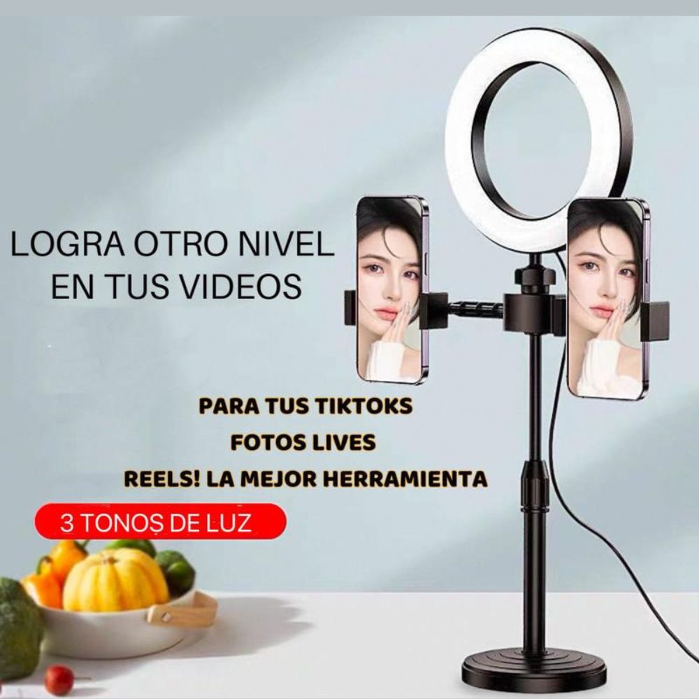 Lampara Aro de Luz Led 6.5