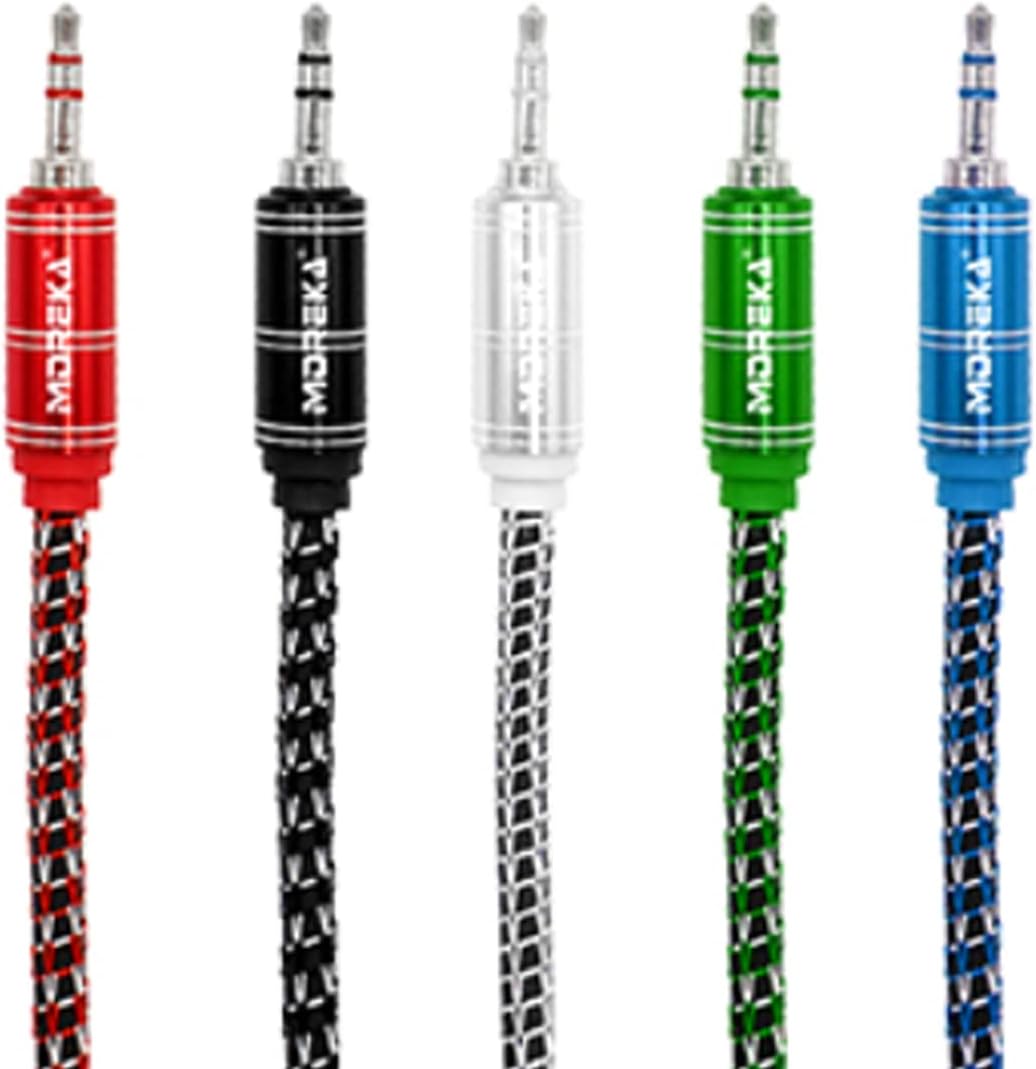 Cable De Audio, Moreka AU-03, Auxiliar 3.5, 1500mm, Reforzado