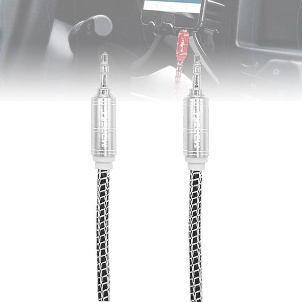 Cable De Audio, Moreka AU-03, Auxiliar 3.5, 1500mm, Reforzado