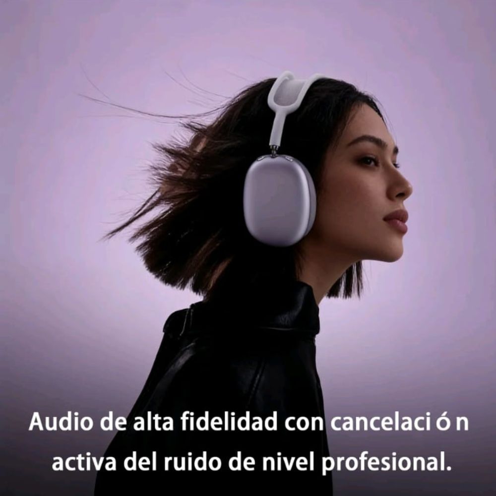 Audífonos Bluetooth V5.4 Moreka B09 400mAh 40mm Cancelación de Ruido 36 hrs musica